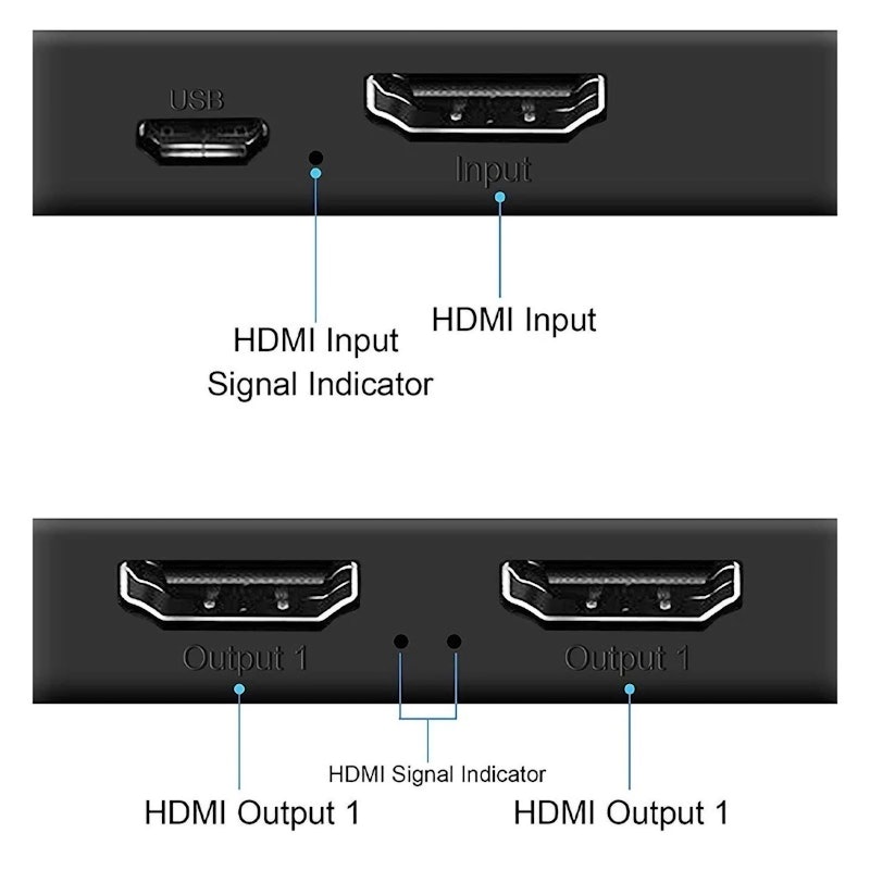 5Star 2 Port HDMI Splitter 4