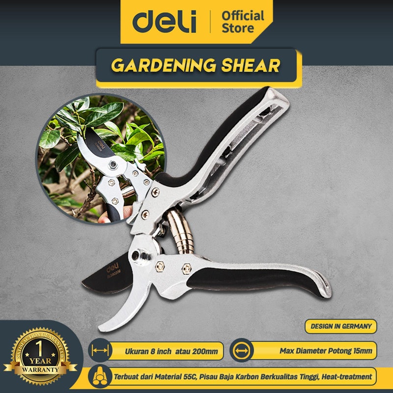 Deli Gardening Shear 8" 5