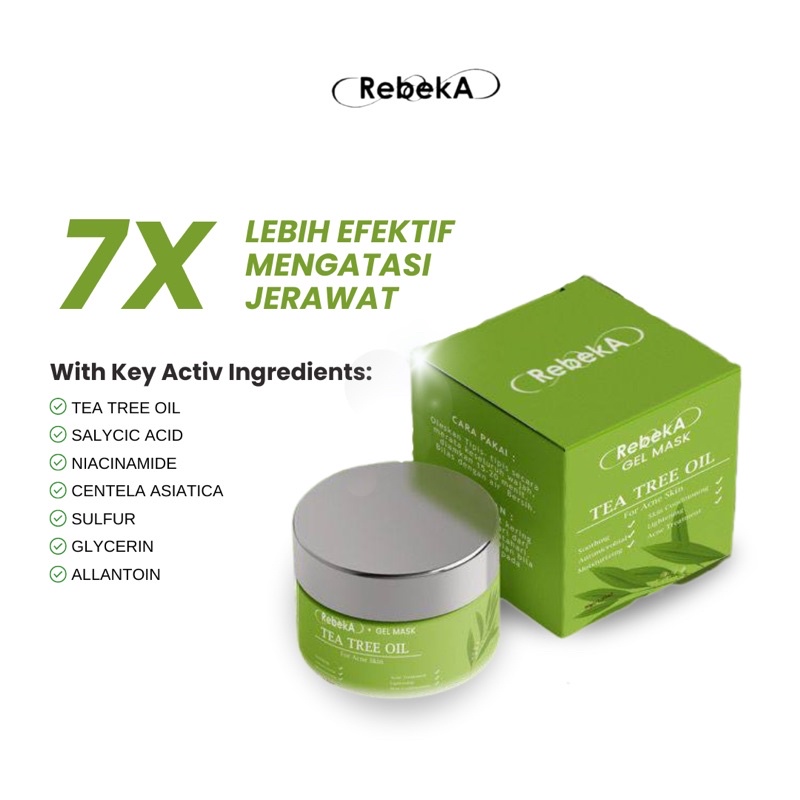 Rebeka Gel Mask Tea Tree Oil