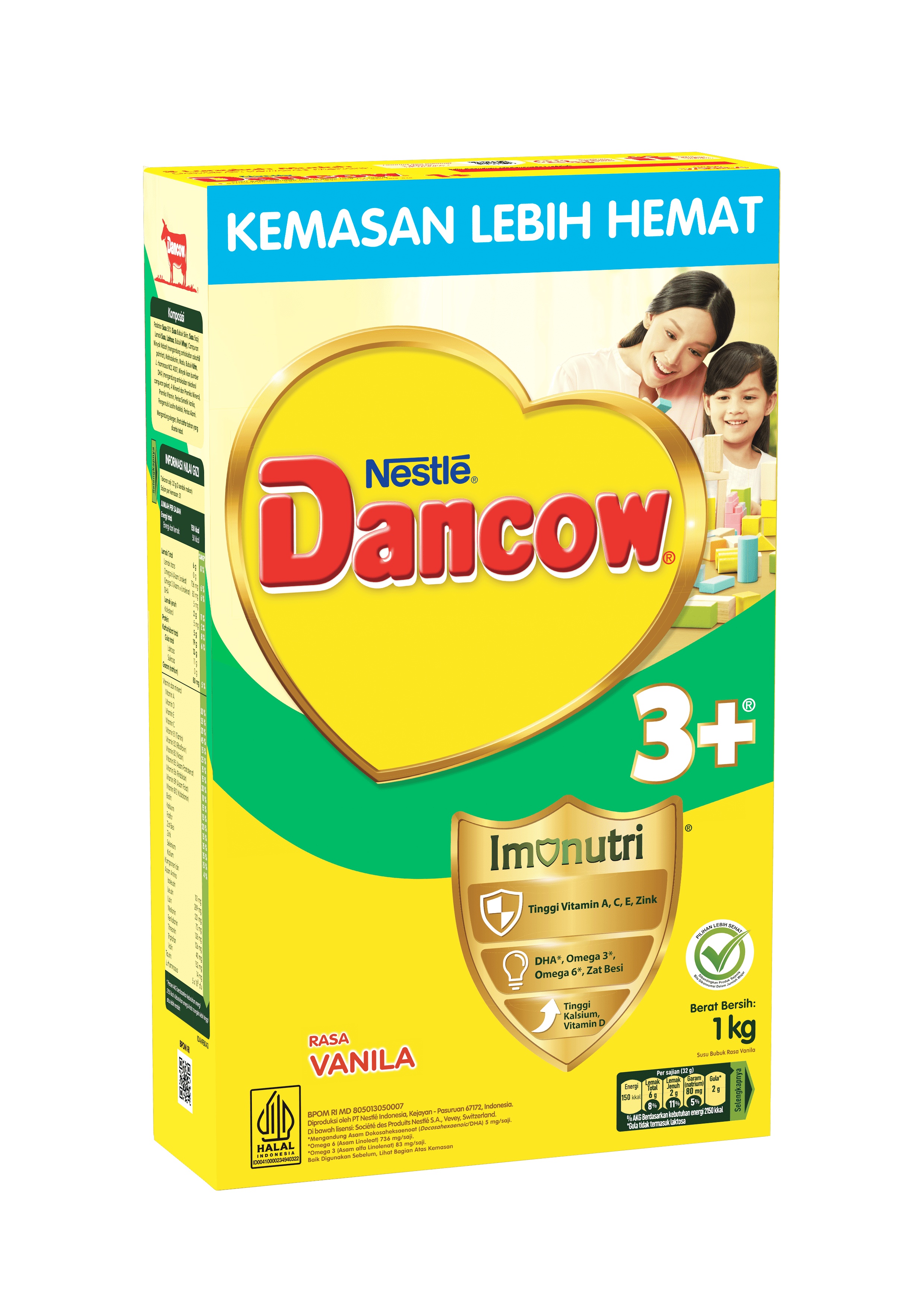 Dancow 3+ Imunutri Vanila