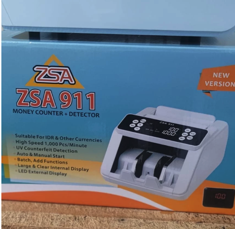 ZSA Money Counter + Detector 5