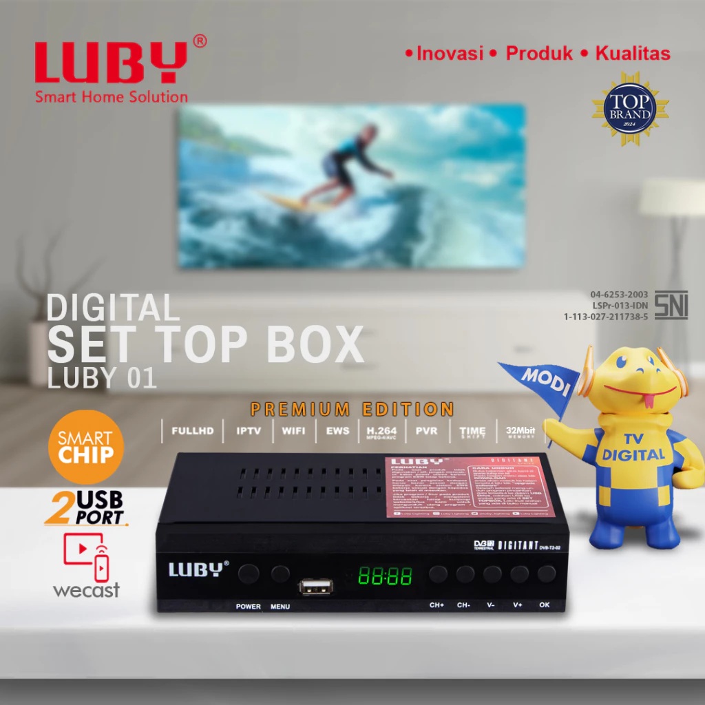 Luby Set Top Box Digitant Series DVB-T2-01