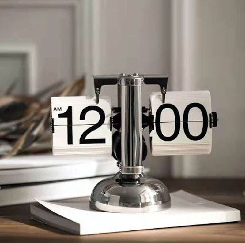 Retro Table Flip Clock