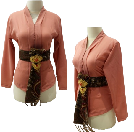 Brokat Bali Murah Kebaya Bali Kartini Polos