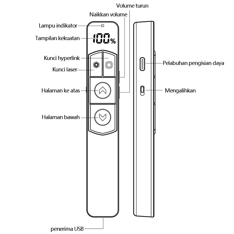 NetPac Laser Pointer Wireless 5