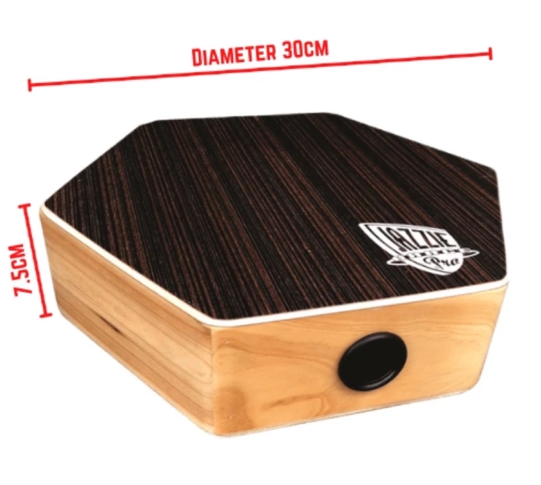 JazziePro Hexagonal Travel Cajon HEB-73 Series 2