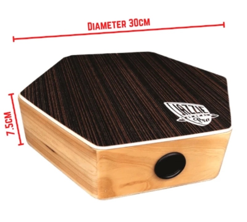 JazziePro Hexagonal Travel Cajon HEB-73 Series 2