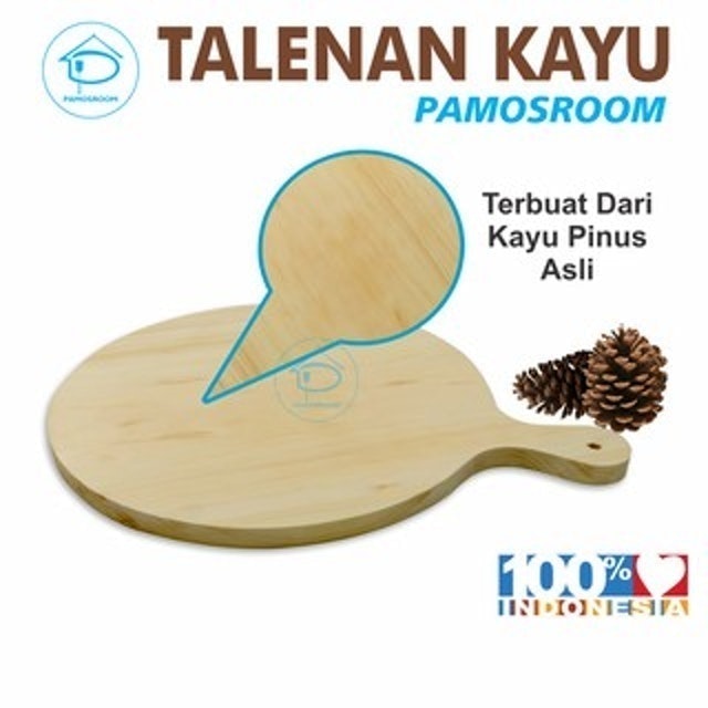 Wooden Cutting Board Bulat