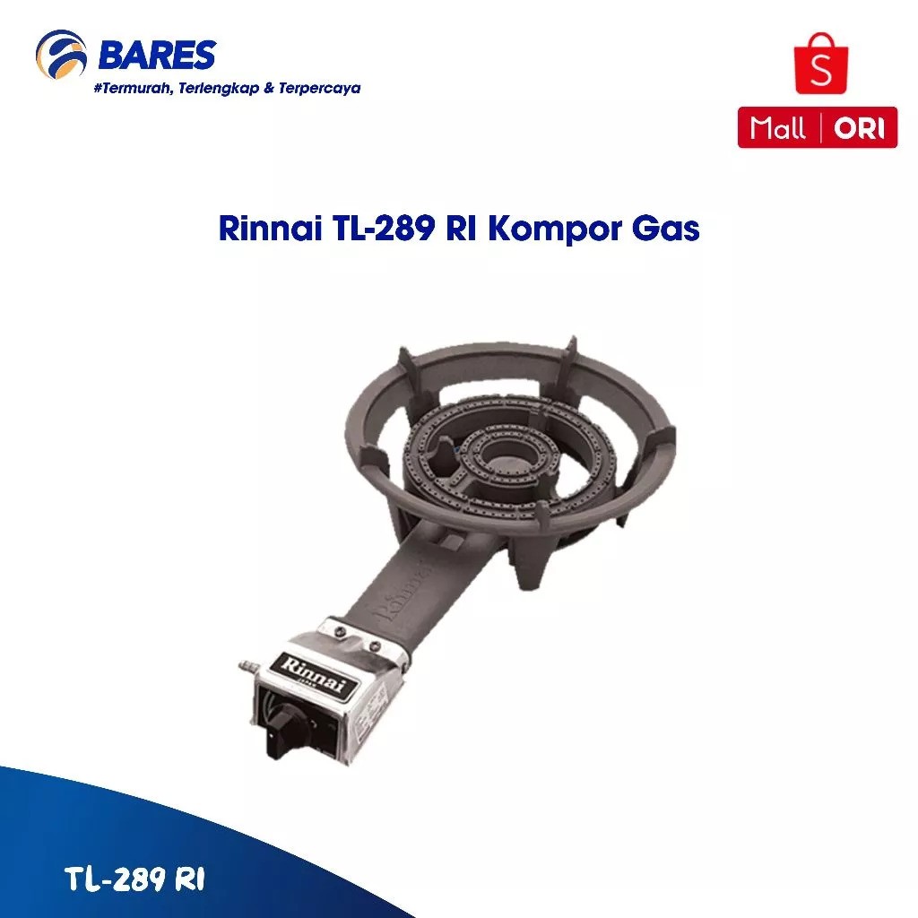 Rinnai Indonesia Rinnai Kompor Gas TL-289RI