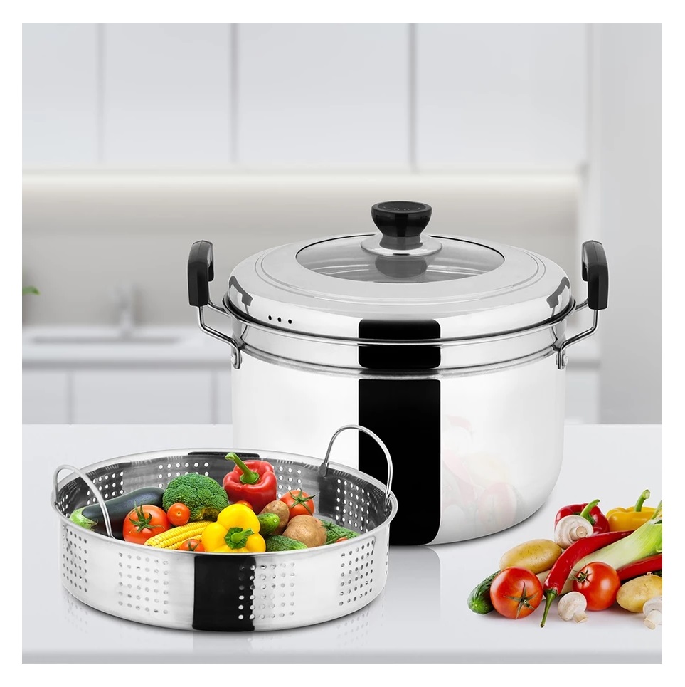  COOKVILLE Steamer Cooking Pot 24 cm