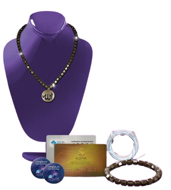 Alsyva  Kalung Kesehatan Black Jade 