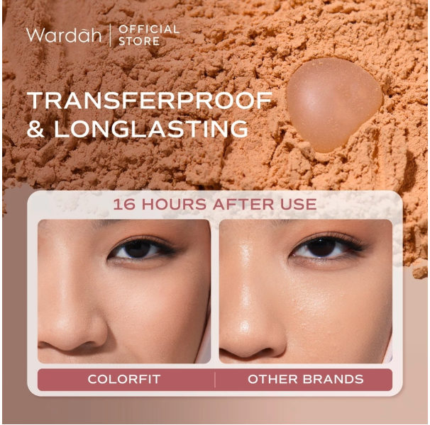 Paragon Technology and Innovation Wardah Colorfit HD Blurify Loose Powder 22N Light Ivory