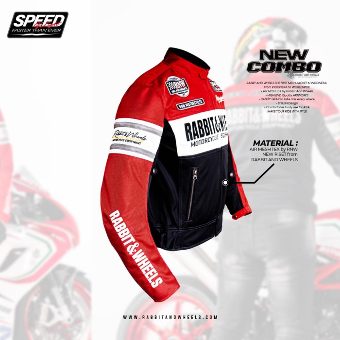  Rabbit and Wheels New Combo Red