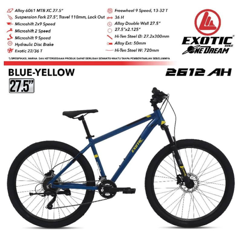 Pacific MTB Exotic 27.5 Inch 4