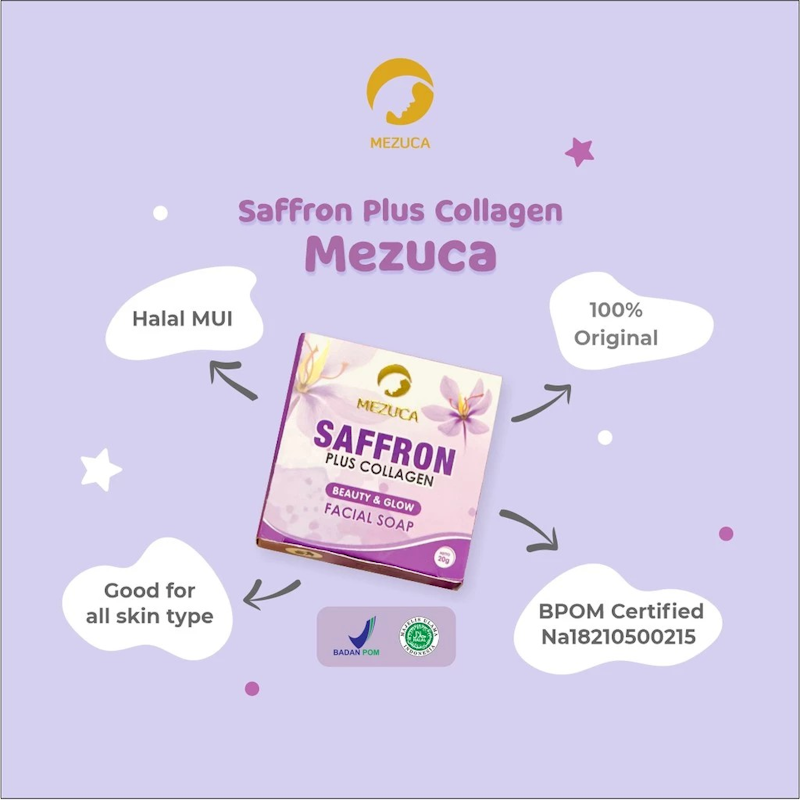 Saffron Plus Collagen Facial Soap 5
