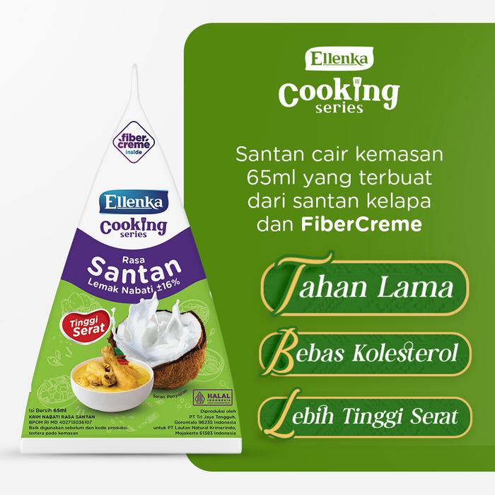 Lautan Natural Krimerindo Ellenka Cooking Series Rasa Santan 
