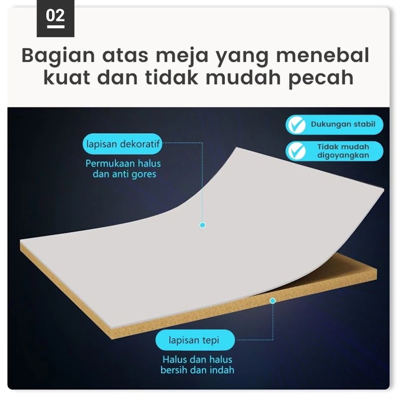 iHOME Meja Komputer A108 2