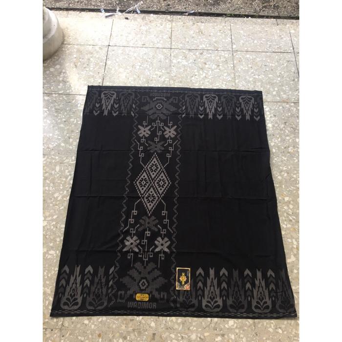 Sukorintex Wadimor Sarung Tenun Bali 555 Hitam