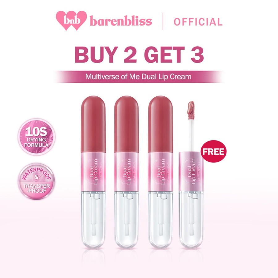 HEBE Beauty Style Barenbliss Multiverse of Me Dual Lip Cream (O01 Peach Pride)