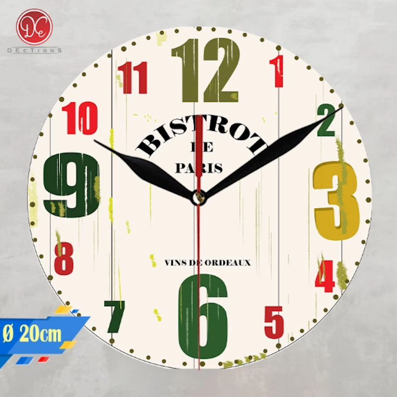 Dections Jam Dinding Vintage Aesthetic 3