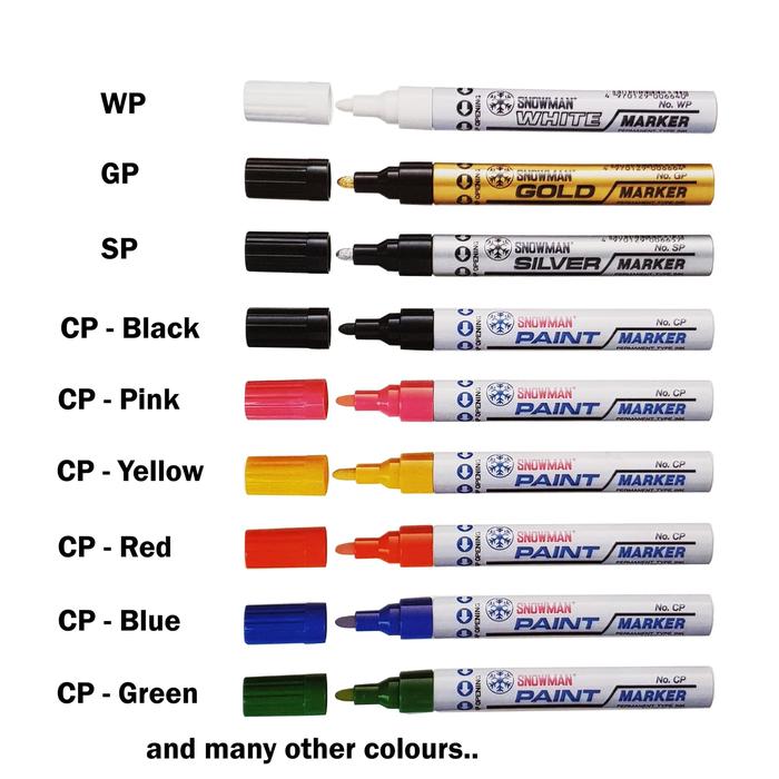 Snowman Paint Marker Medium Tip 2