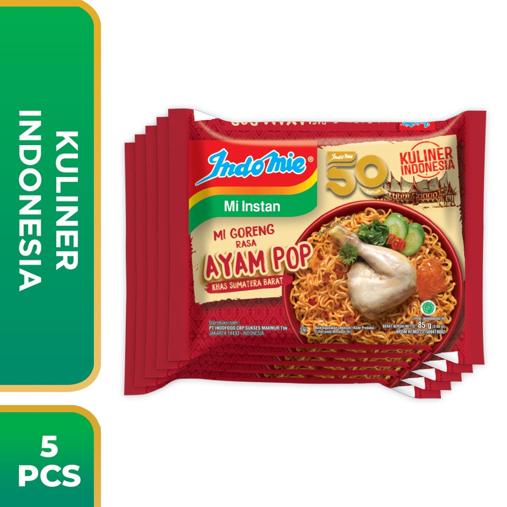 Indofood Indomie Mie Goreng Ayam Pop