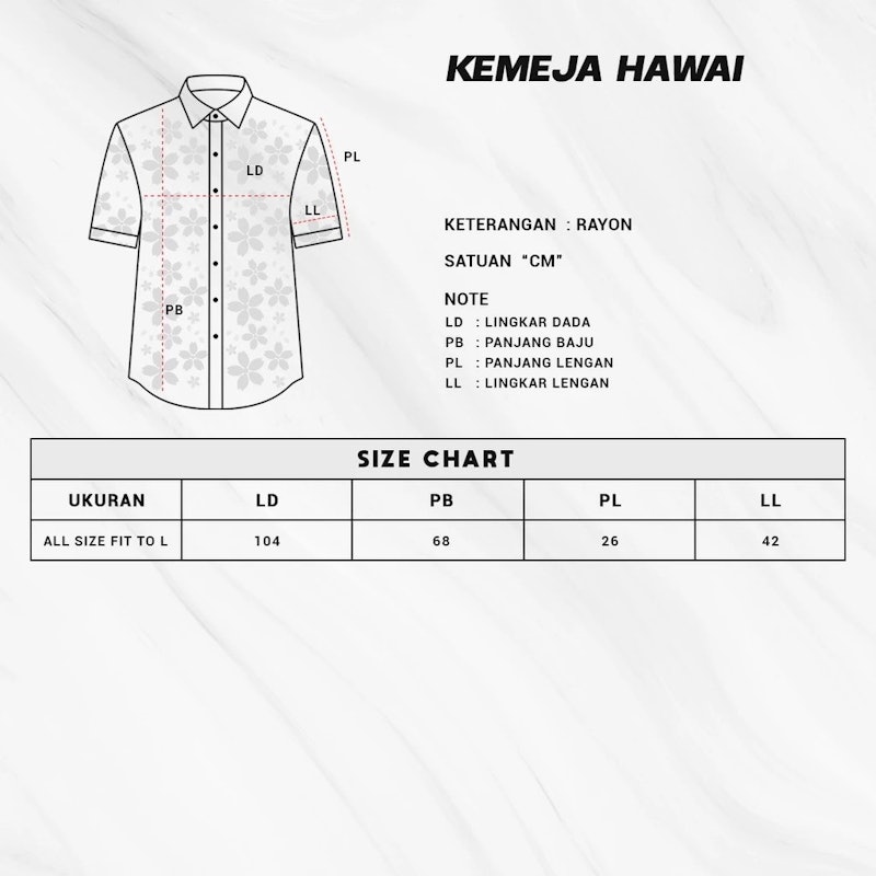 FortKlass Kemeja Rayon Polos Navy 2
