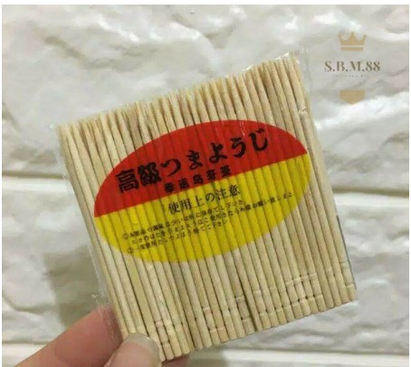  Tusuk Gigi Bambu 80 pcs SM88 - F210
