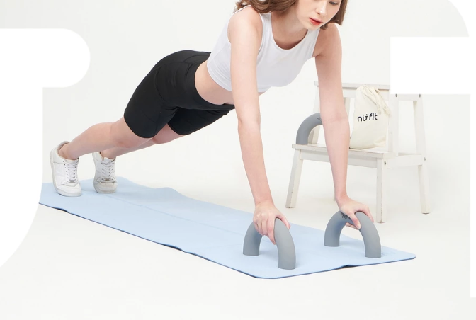  Nu Fit Push Up Dumbell Sillicone