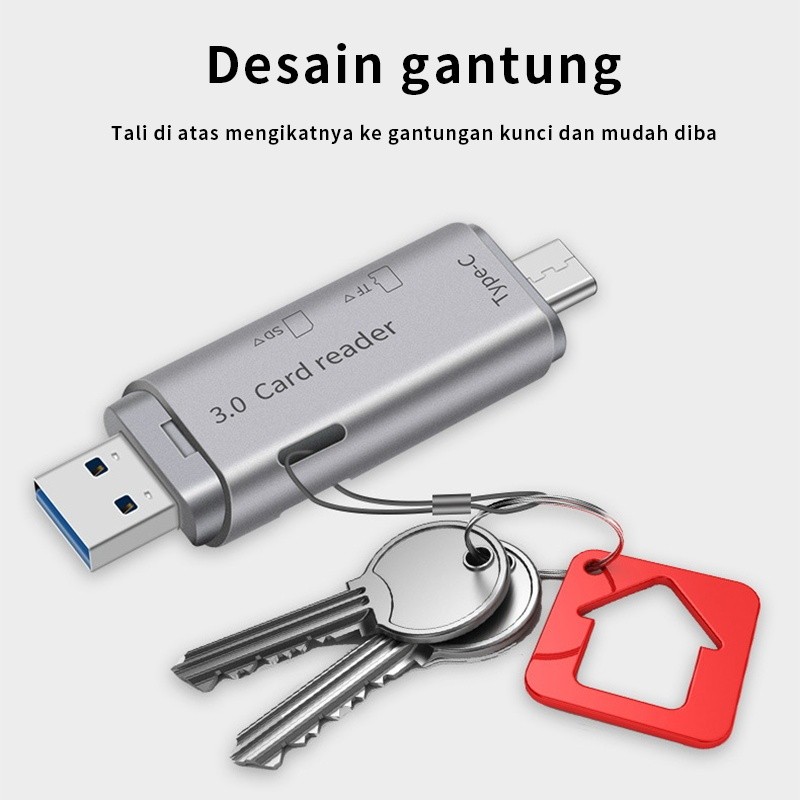  Jovitech 4in1 Card Reader High-Speed Smart USB 3.0 DS02