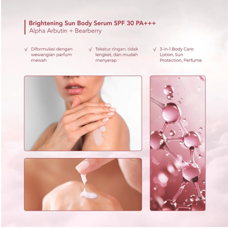 Grace and Glow Brightening Sun Body Serum SPF 30 PA+++ 4