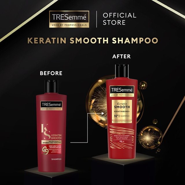Unilever Indonesia TRESemmé Keratin Smooth Shampoo
