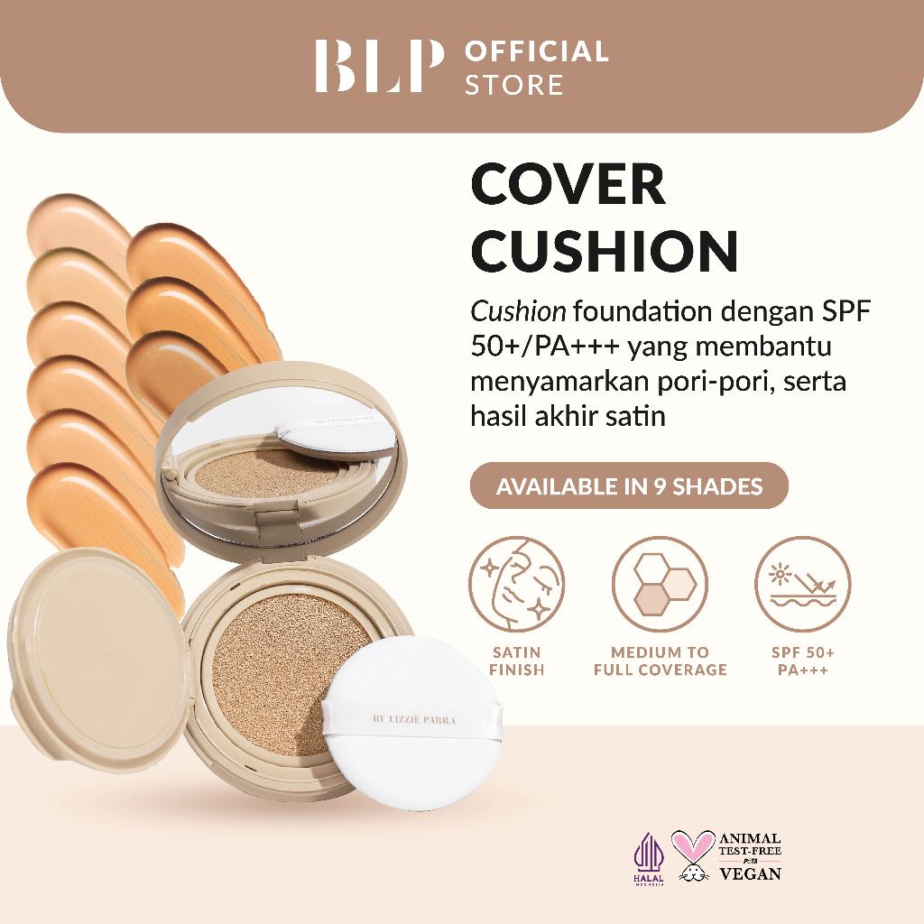 Lizzie Parra Kreasi BLP Cover Cushion W20 Warm Beige