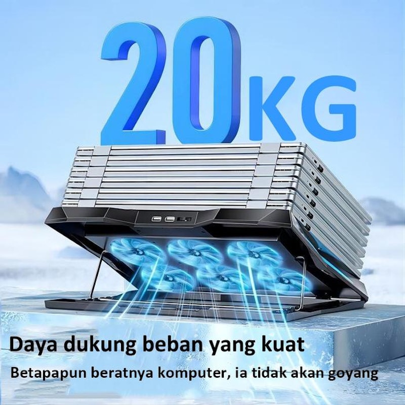 KYB Cooling Pad Laptop Gaming 4