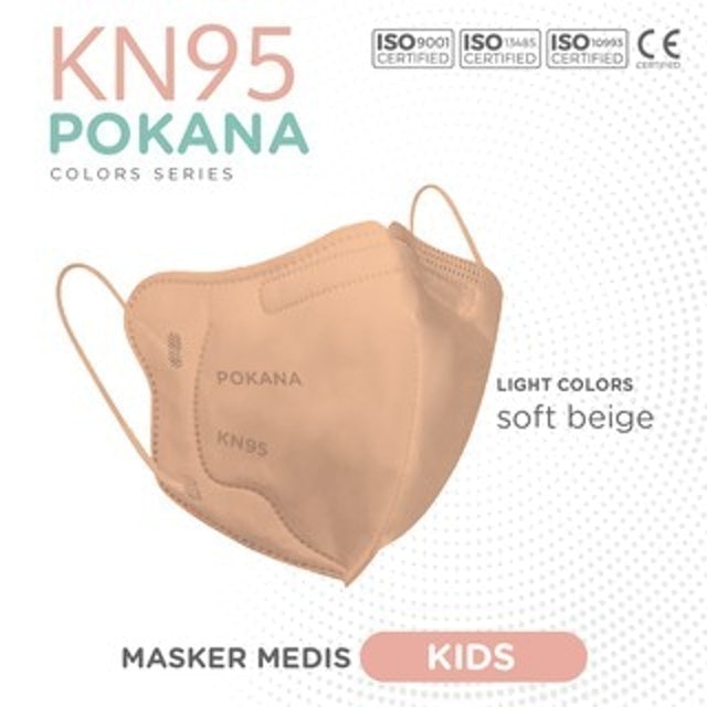 Pokana KN95 Kids Colour Series Light Colour 