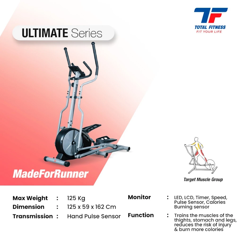 Total Fitness Big Elliptical Crosstrainer 3