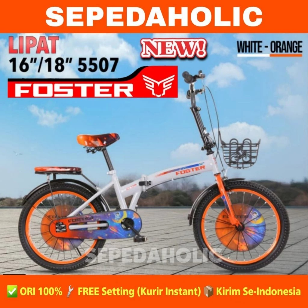 Pacific Indah Pratama Foster Sepeda Lipat Anak 16" 5507