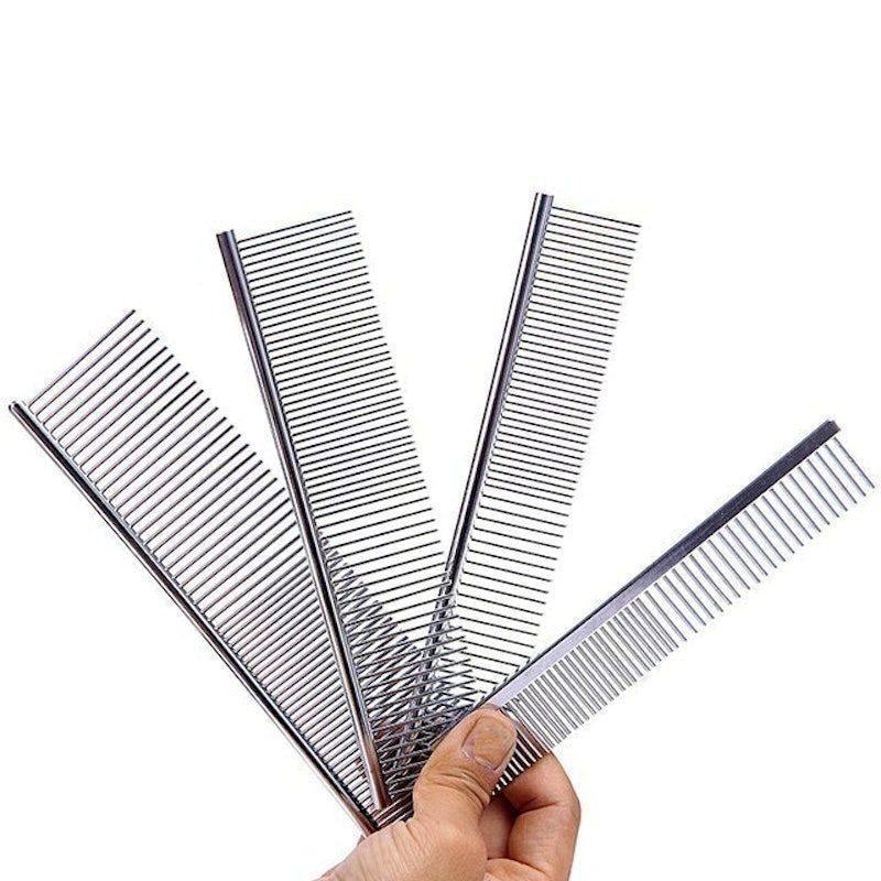Sisir Anjing/Kucing Peliharaan Bahan Stainless Steel 3