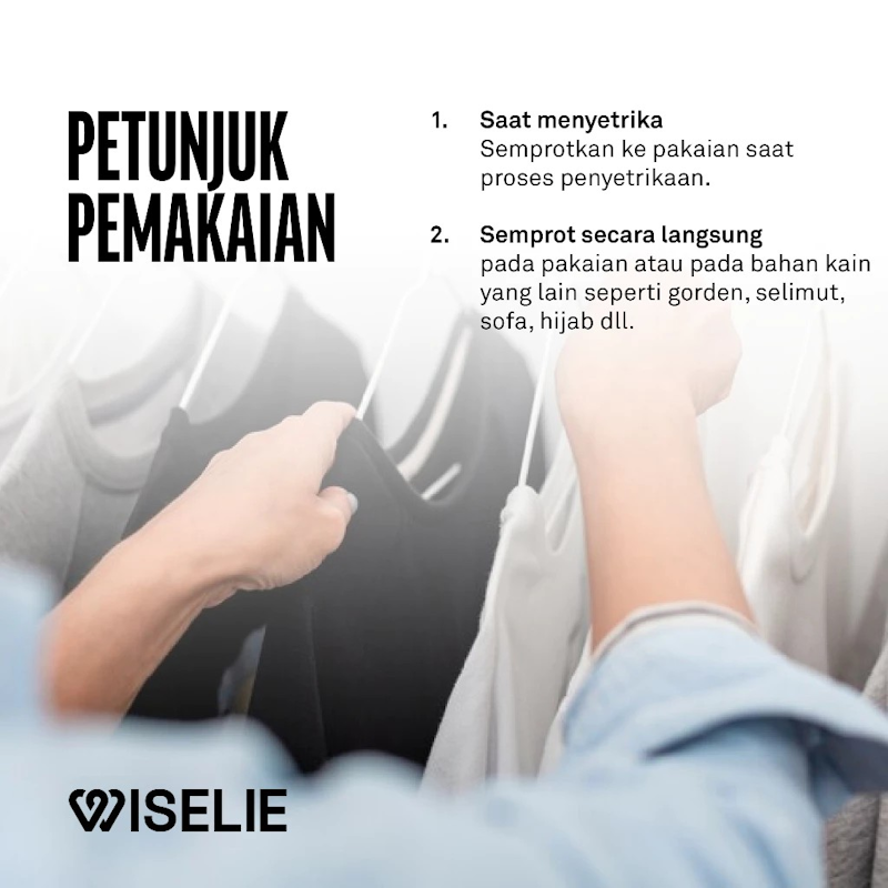Wiselie Hygiene Fabric Spray Fresh Blue 5