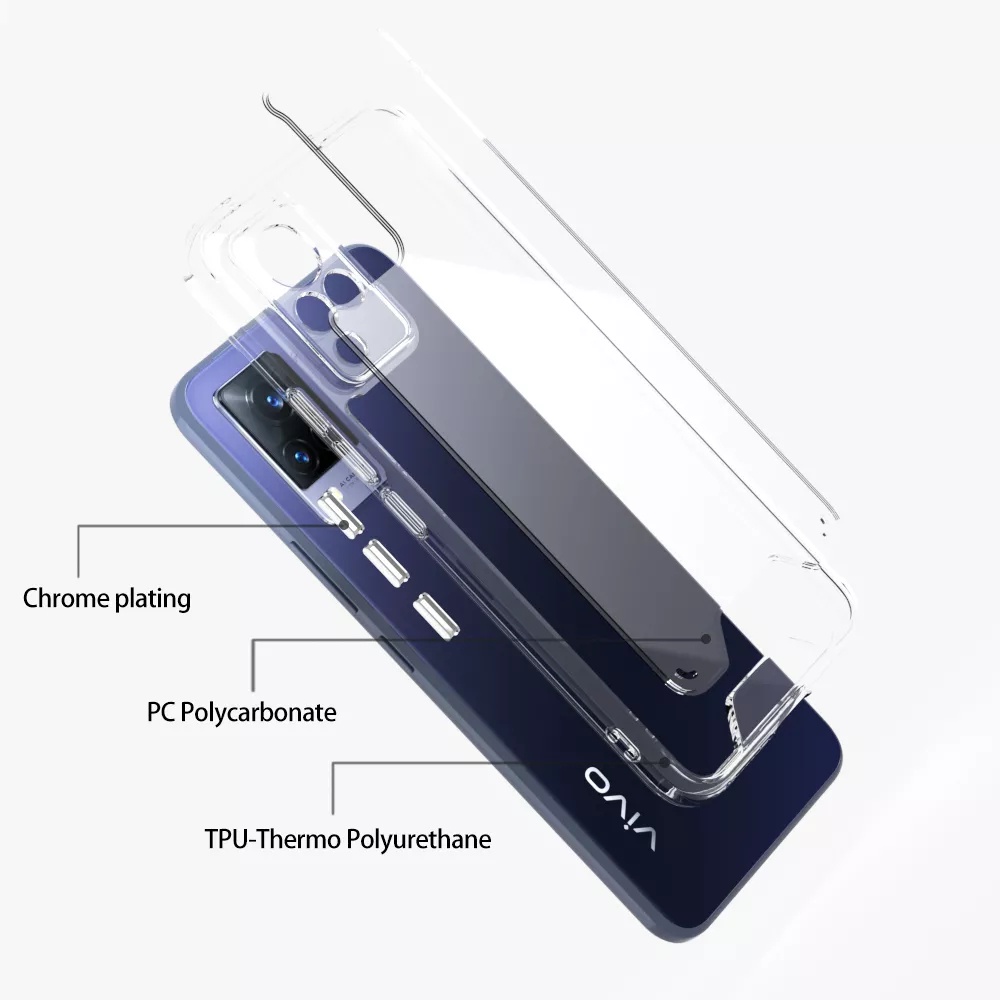 Myroots Military Hard Clear Case Transparant