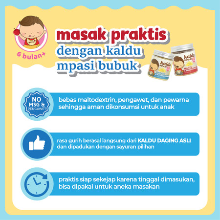 Pureeland Nutritama Prima Pureeland Kaldu MPASI Wagyu & Tomato