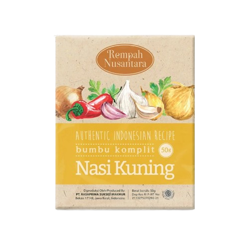 Seriboe Rempah Nusantara Bumbu Nasi Kuning
