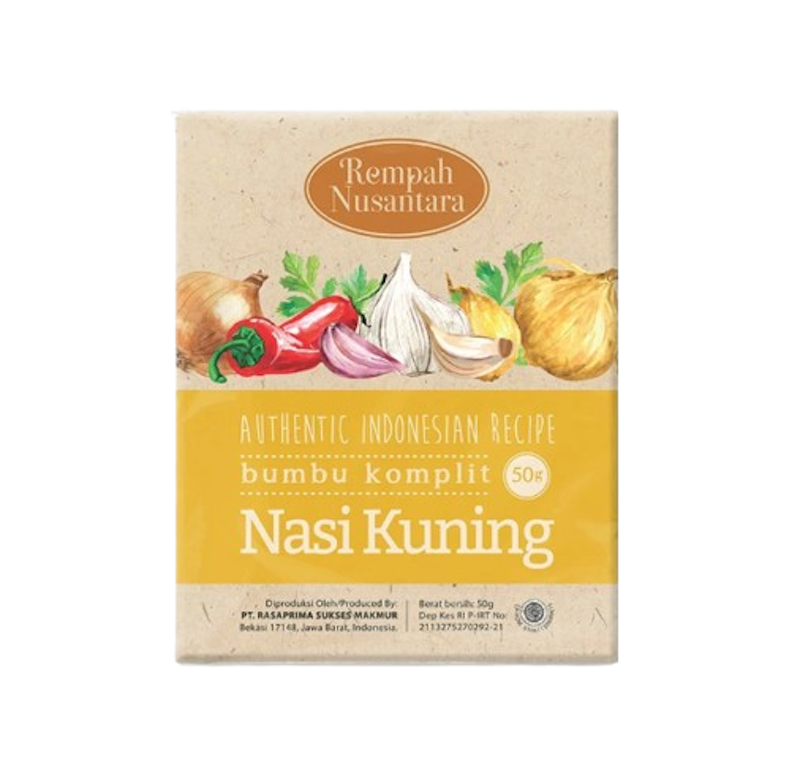 Seriboe Rempah Nusantara Bumbu Nasi Kuning 1