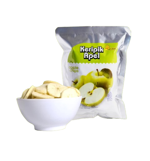Sabarjaya Levina Keripik Apel Kualitas Super 