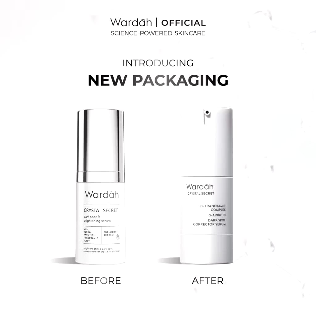 Paragon Technology and Innovation Wardah Crystal Secret 3% Tranexamic Complex α-Arbutin Dark Spot Corrector Serum