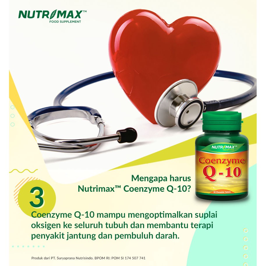 Suryaprana Nutrisindo Nutrimax Coenzyme Q-10
