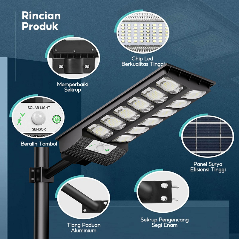 Prestige Laboratories OOKAS Solar Street Light 2000W