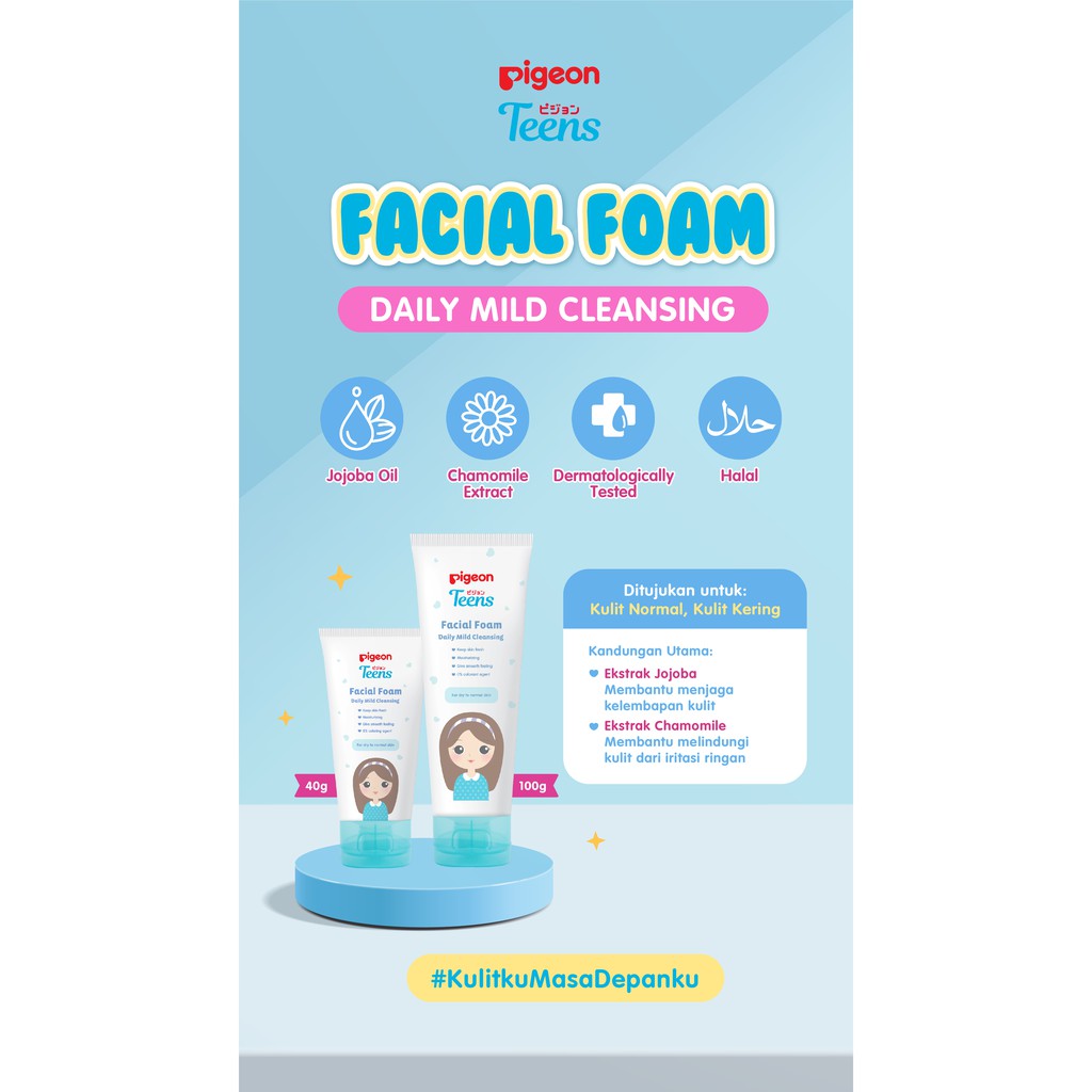 Teens Facial Foam Daily Mild Cleansing 5