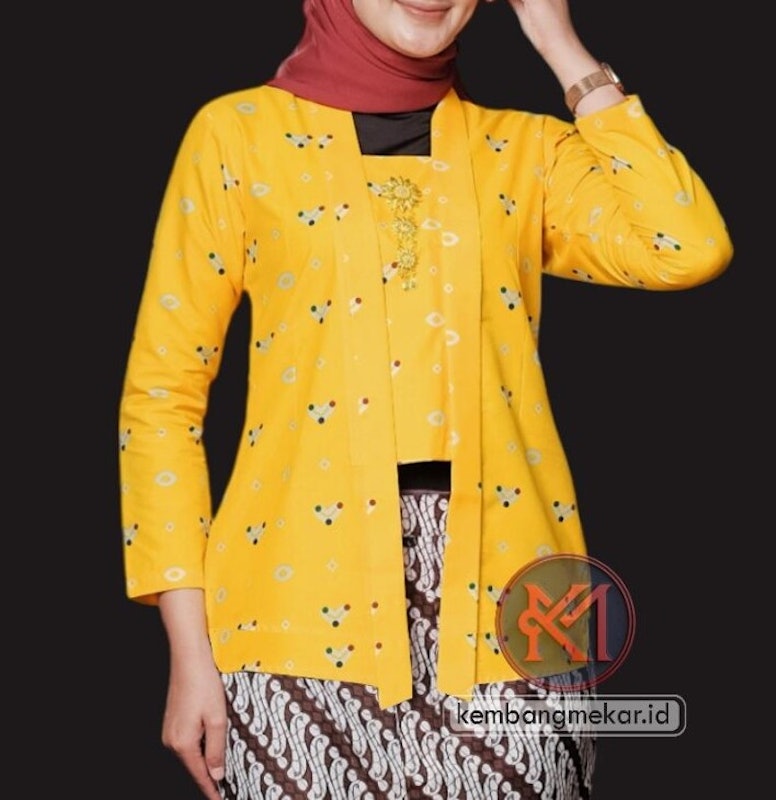 Kembang Mekar Kebaya Kutu Baru Jumputan 4