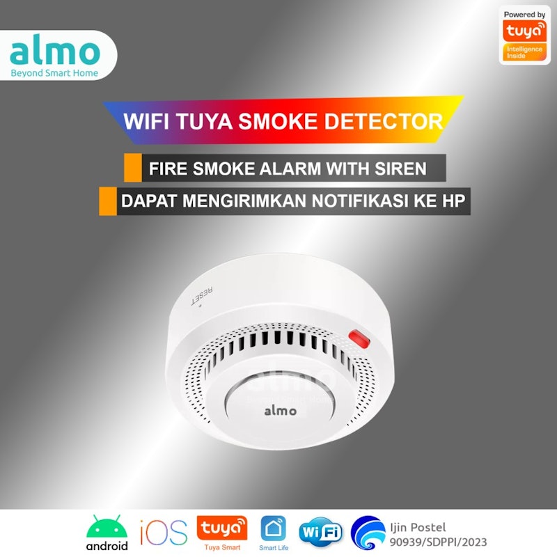 Almo S1 WiFi Smart Smoke Detector 3